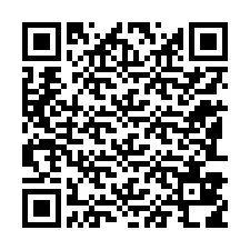 Codice QR per il numero di telefono +12183818566