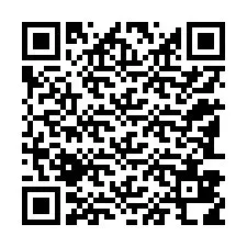 QR-code voor telefoonnummer +12183818568