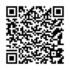 Código QR para número de teléfono +12183819001