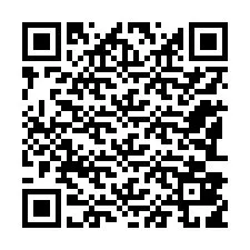 QR код за телефонен номер +12183819337