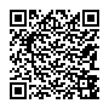 QR-koodi puhelinnumerolle +12183841907