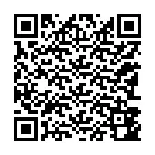 QR-koodi puhelinnumerolle +12183842228