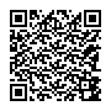 Kode QR untuk nomor Telepon +12183842229