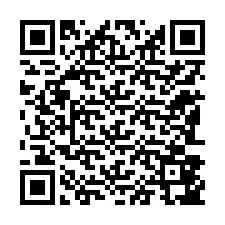 Código QR para número de telefone +12183847366