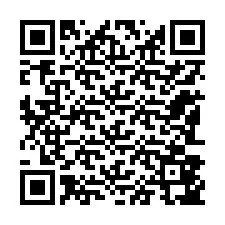 Código QR para número de teléfono +12183847367