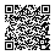 QR-code voor telefoonnummer +12183950262