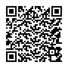 QR-koodi puhelinnumerolle +12183950459