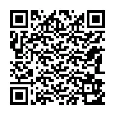 Código QR para número de teléfono +12183952707