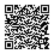 QR-code voor telefoonnummer +12183958031