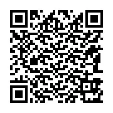 QR-koodi puhelinnumerolle +12183971002