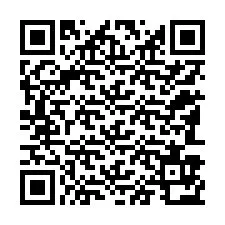 QR kód a telefonszámhoz +12183972518