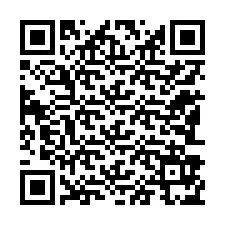 Código QR para número de teléfono +12183975636