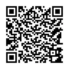 Código QR para número de teléfono +12183982091