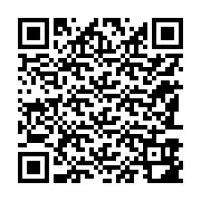 QR kód a telefonszámhoz +12183982092