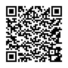 QR код за телефонен номер +12183982093