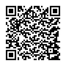 QR-code voor telefoonnummer +12184003188