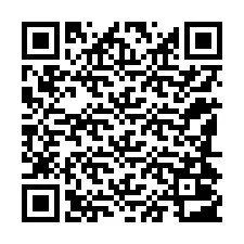 QR-koodi puhelinnumerolle +12184003190