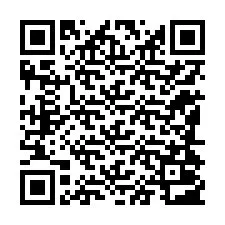 QR kód a telefonszámhoz +12184003192