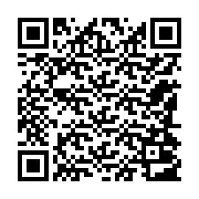 QR-koodi puhelinnumerolle +12184003197