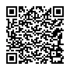 Código QR para número de teléfono +12184031807