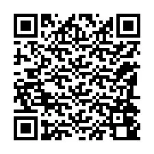 QR-koodi puhelinnumerolle +12184040959