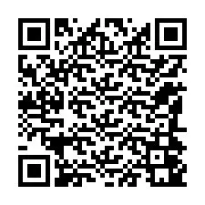 電話番号のQRコード +12184041043