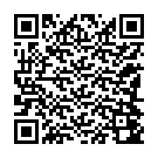 QR kód a telefonszámhoz +12184042234