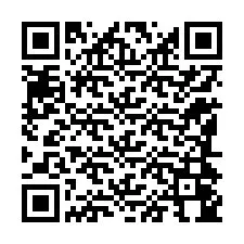 QR kód a telefonszámhoz +12184044062