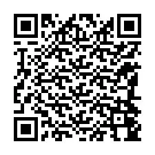 QR-code voor telefoonnummer +12184044202