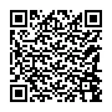 Código QR para número de teléfono +12184044341