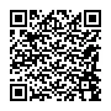 QR Code pour le numéro de téléphone +12184044757