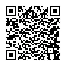 QR-koodi puhelinnumerolle +12184044797