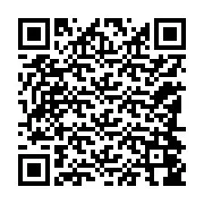 QR-code voor telefoonnummer +12184046299