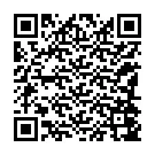 QR-код для номера телефона +12184047930