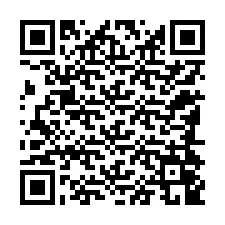 QR-koodi puhelinnumerolle +12184049488