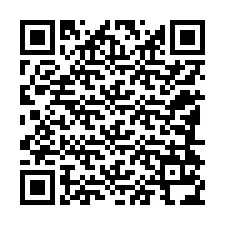 QR kód a telefonszámhoz +12184134438