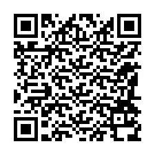 QR Code สำหรับหมายเลขโทรศัพท์ +12184138756