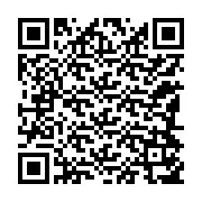 QR-koodi puhelinnumerolle +12184157224