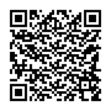 QR-код для номера телефона +12184158680