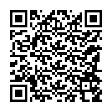 QR Code pour le numéro de téléphone +12184158760