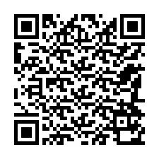 QR код за телефонен номер +12184170607