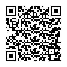 Código QR para número de telefone +12184172644