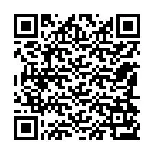 QR kód a telefonszámhoz +12184173487