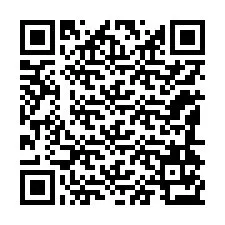 QR Code สำหรับหมายเลขโทรศัพท์ +12184173515