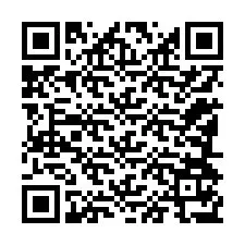 QR-код для номера телефона +12184177339