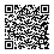 QR kód a telefonszámhoz +12184178462