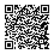 QR код за телефонен номер +12184178647