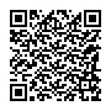 QR-код для номера телефона +12184179154