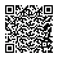 QR Code pour le numéro de téléphone +12184179357