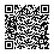 QR kód a telefonszámhoz +12184179542